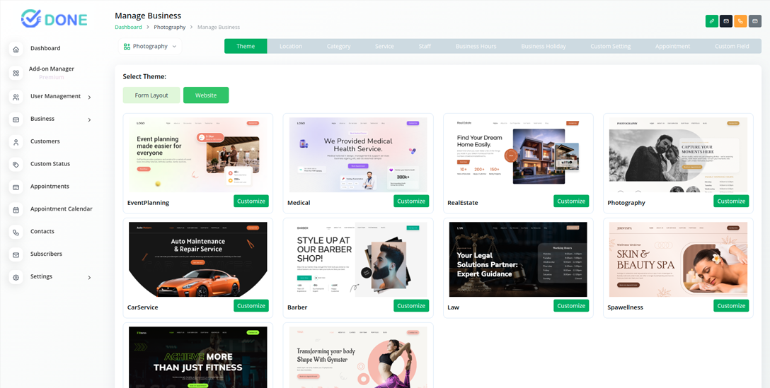 Bussiness Theme